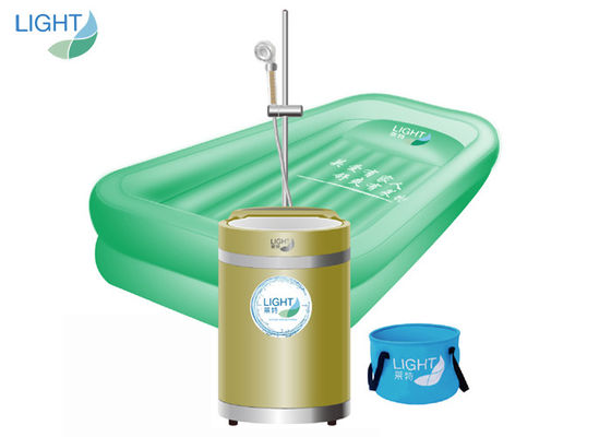 Διευθετήσιμη φορητή διογκώσιμη μπανιέρα Mildewproof θερμοκρασίας για την ηλικιωμένη ιδιωτική κλινική